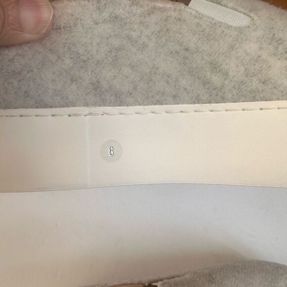 KOIO Heather Grey Platform Slip On Italian Made for Women Heather Grey Size 8 - Picture 5 of 5